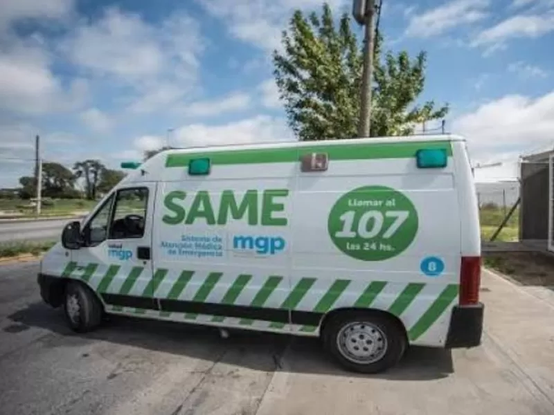 Garc&iacute;a quiere cobrarles a las aseguradoras los traslados del SAME por accidentes viales