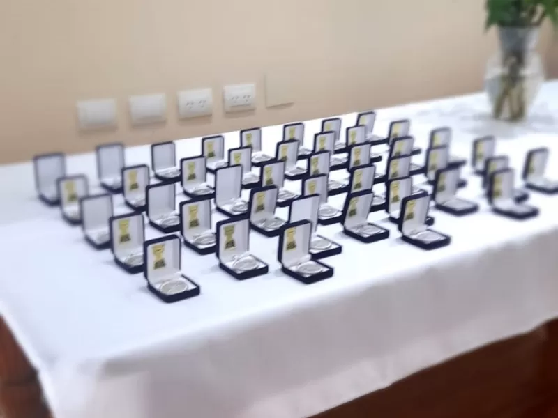 Medallas y homenaje en AERI para trabajadores que cerraron su etapa laboral entre 2023 y 2025