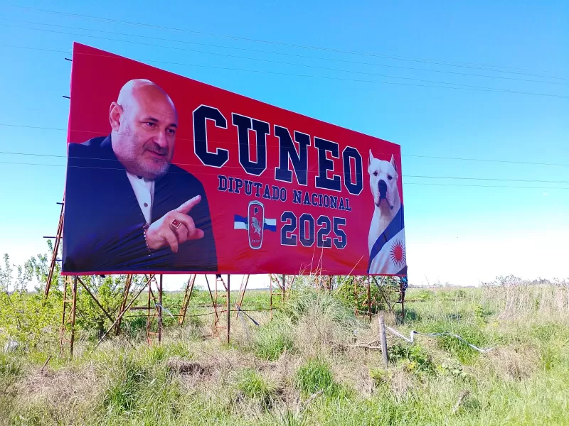 Santiago Cúneo apuesta a Buenos Aires como epicentro de su campaña con un anuncio en la Ruta 2