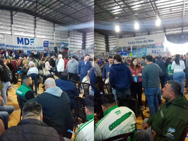 Mar Chiquita fue una caldera peronista: Pulti con Kicillof, Raverta ausente