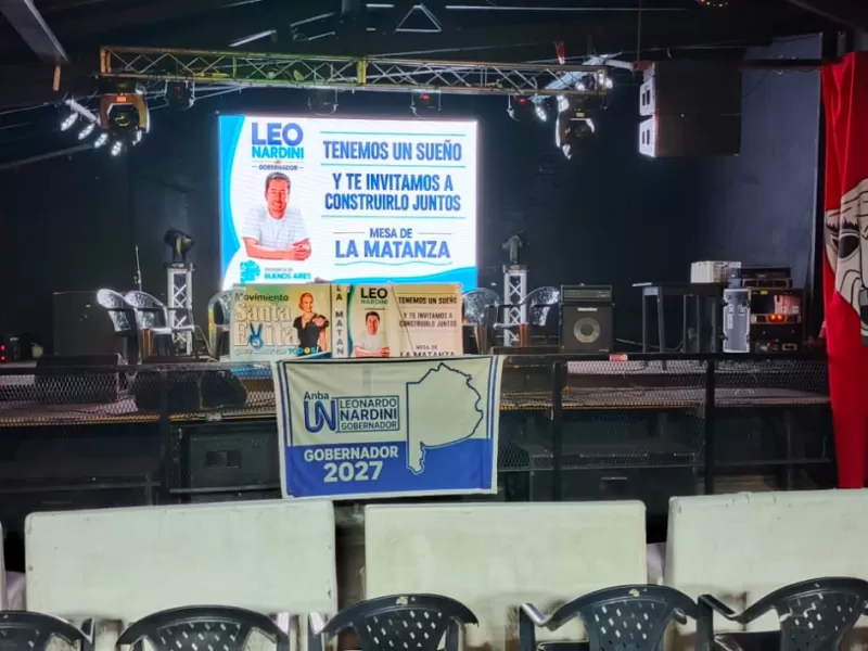El armado de Leo Nardini lleg&oacute; a La Matanza con dirigentes que ya impulsan su candidatura a gobernador