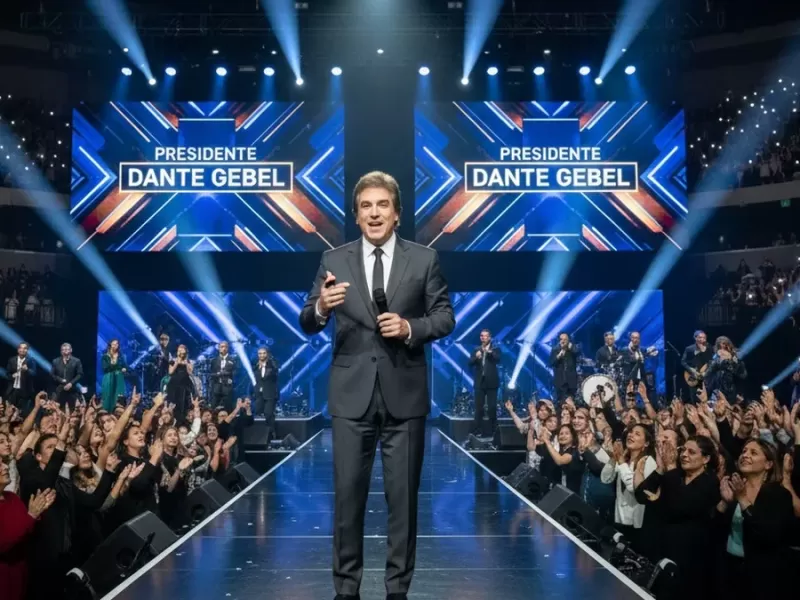 Dante Gebel, la voz evang&eacute;lica que gana espacio en la vida p&uacute;blica nacional