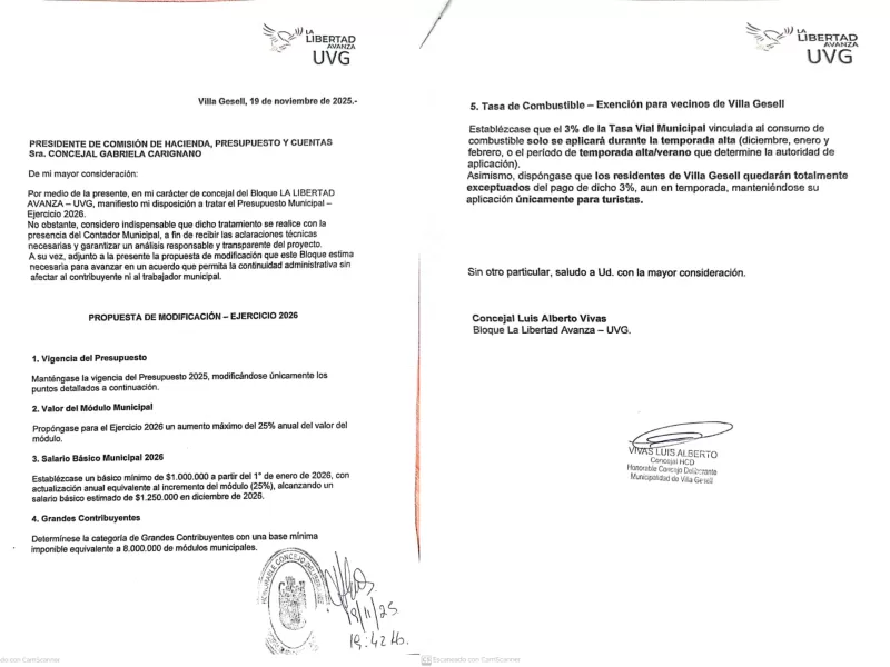 La oposición geselina cerró la sesión y rechazó el aumento de tasas: "No vamos a convalidar un despropósito"