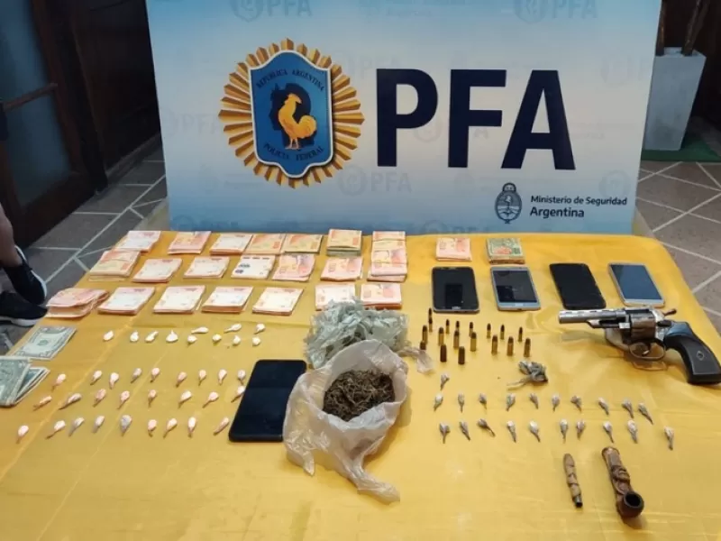 Desbaratan una banda que vendía drogas en el barrio San Martín