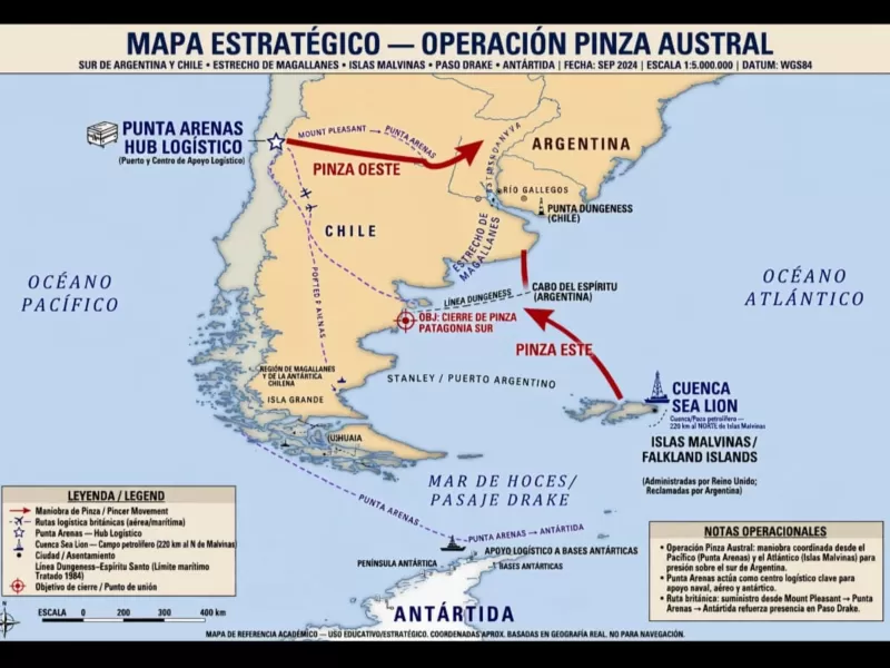 Un paper vincula petr&oacute;leo, cooperaci&oacute;n militar y log&iacute;stica ant&aacute;rtica en una amenaza creciente para Argentina