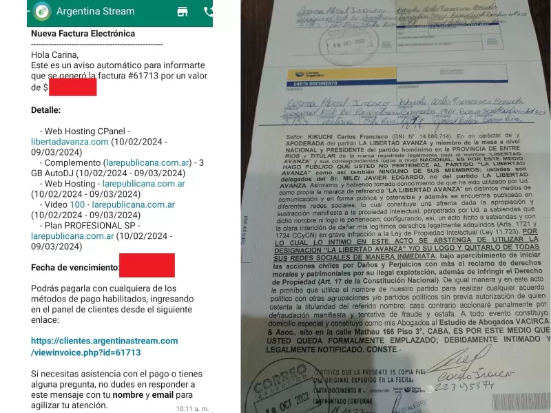 La Libertad Avanza podría caerse tras denuncias de dirigentes entrerrianos por