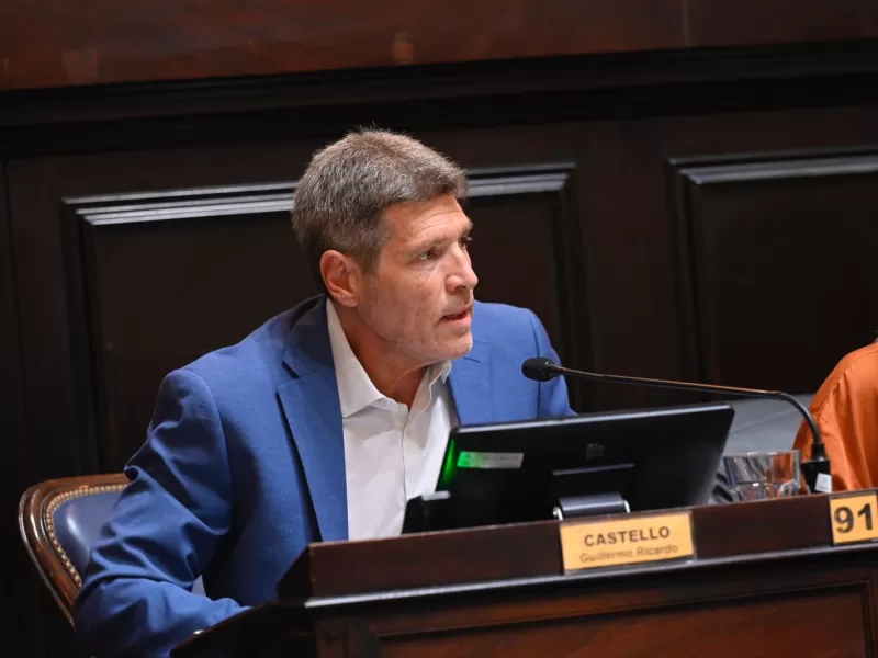 Guillermo Castello impulsa en la Legislatura bonaerense su propio "paquete motosierra" al estilo Sturzenegger