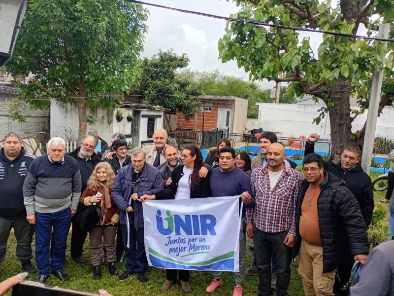 &iexcl;Reuni&oacute;n de UNIR en Moreno!