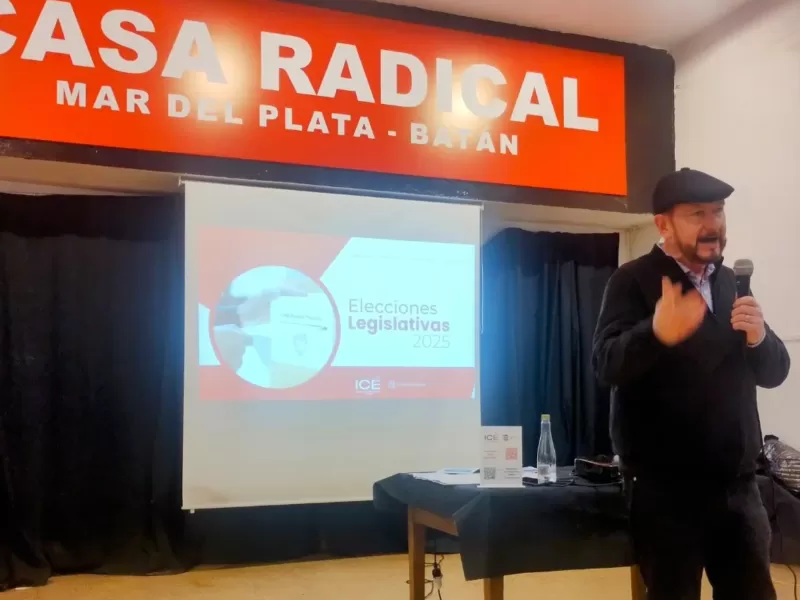La UCR realizó una nueva capacitación de fiscales en su sede partidaria de Mar del Plata
