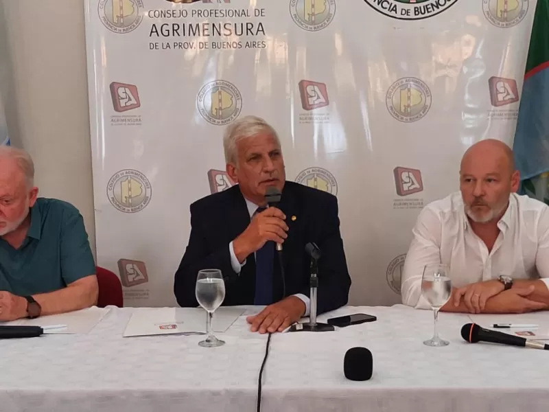 Agrimensores bonaerenses crean una "Cuenta Solidaria Previsional" para sus jubilados