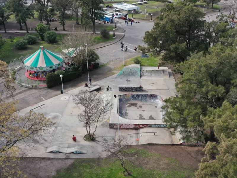 Comienzan las obras de revalorización en Plaza Mitre de Mar del Plata