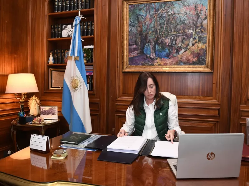 El periodista Méndez aseguró que "Villarruel está armando su Gabinete para asumir" la Presidencia