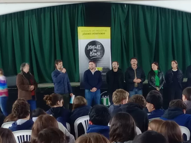 El candidato Nahuel Schmidt presenta ambicioso plan de promoción productiva y seguridad para La Plata