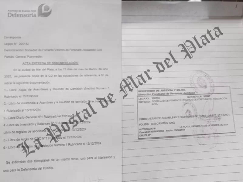 Vecinos de Fortunato de la Plaza en Mar del Plata reclaman la intervención del Municipio por irregularidades en la sociedad de fomento