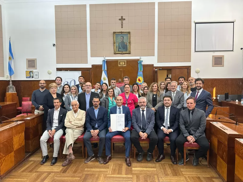 El Concejo Deliberante reconoció a la Clínica Pueyrredon de Mar del Plata por su 80 aniversario