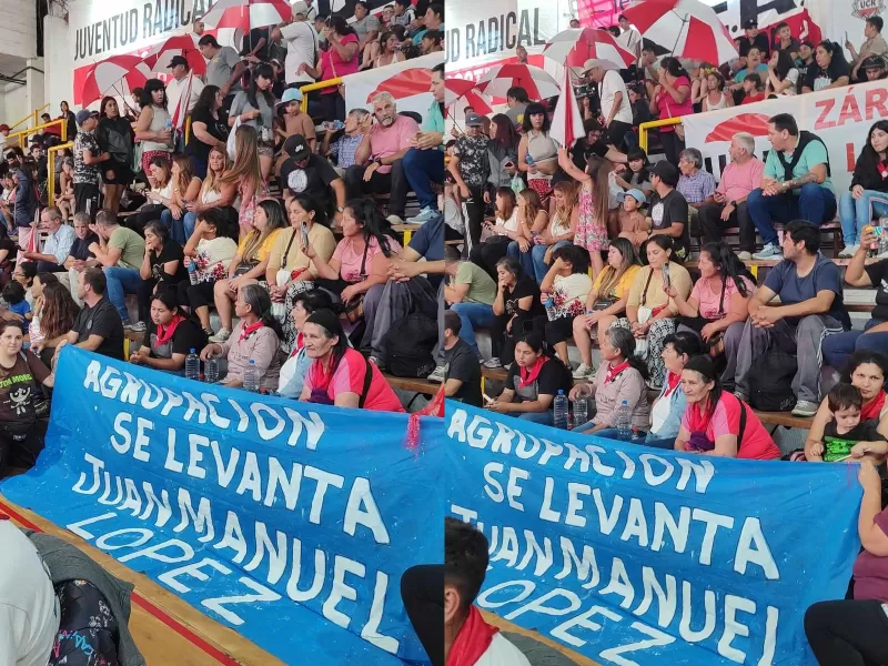 Se Levanta! dijo presente en el acto radical y respald&oacute; a Abad rumbo al 2027