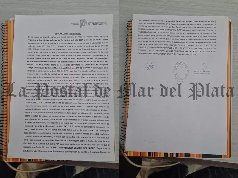 Una jubilada de Castelli denuncia maltratos y presiones políticas en un hogar de ancianos