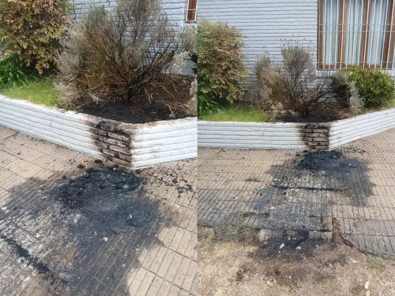 Una picada ilegal casi termina en tragedia en pleno centro de Nueve de Julio