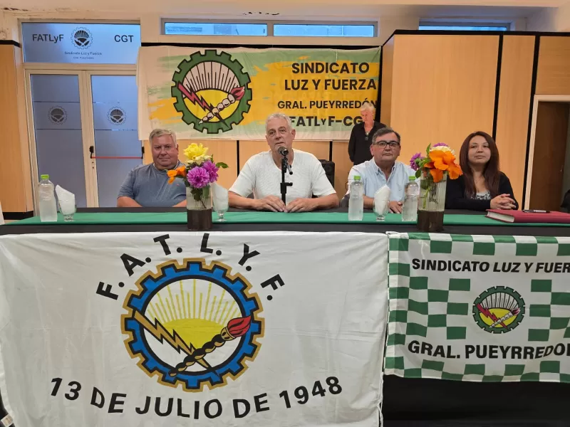 Luz y Fuerza renov&oacute; autoridades y Coppola inicia un nuevo mandato