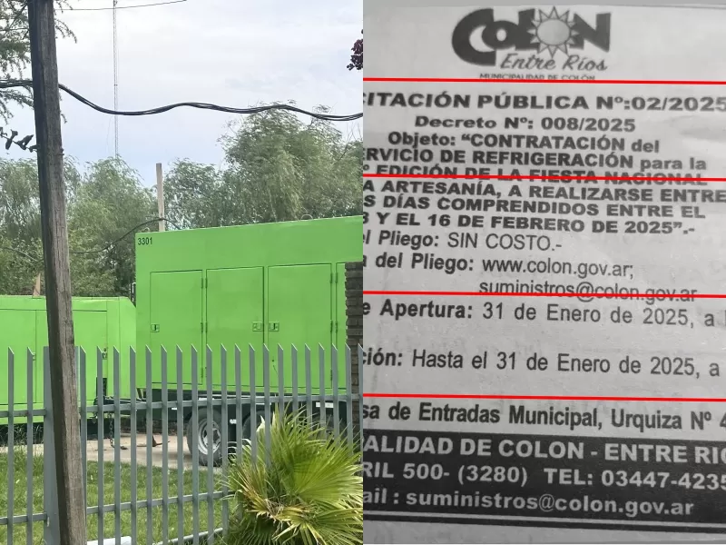 Entre ríos: grave denuncia por falta de transparencia en la organización de la Fiesta Nacional de la Artesanía 2025 en Colón