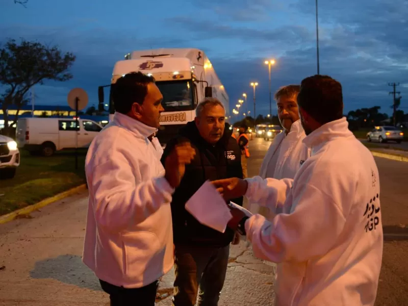 Controlan en Mar del Plata el transporte de productos pesqueros