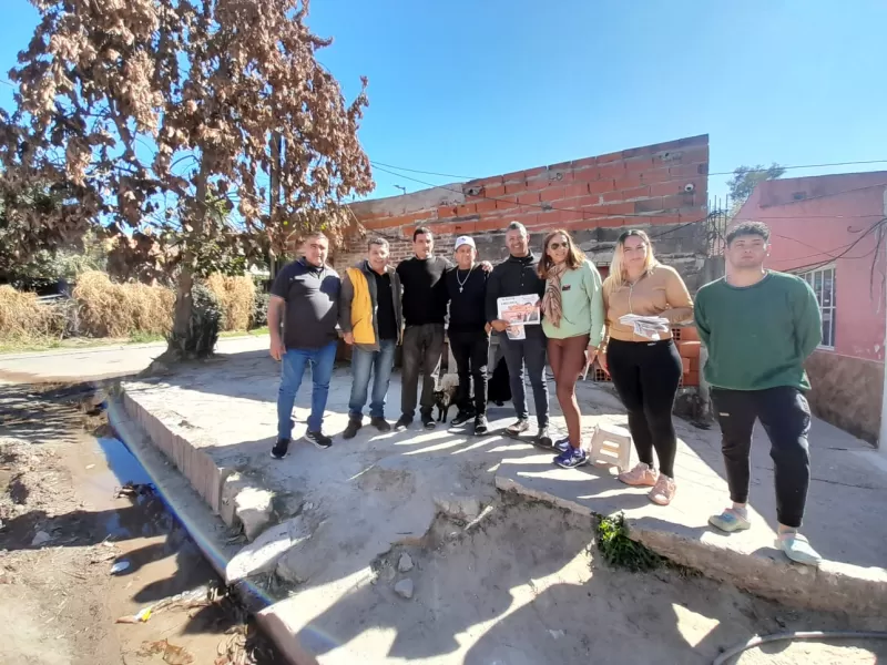 El santafesino Walter Eiguren recorrió barrios de Entre Ríos y prometió presencia territorial