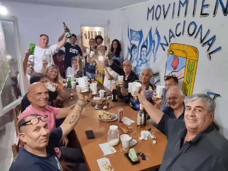 Se realizó la cena de fin de año en la unidad básica del MNJ de Mar del Plata