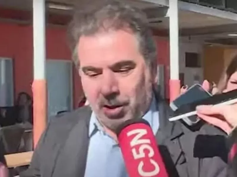 Votó Cristian Ritondo: "Es una oportunidad, una obligación y un derecho ir a votar"