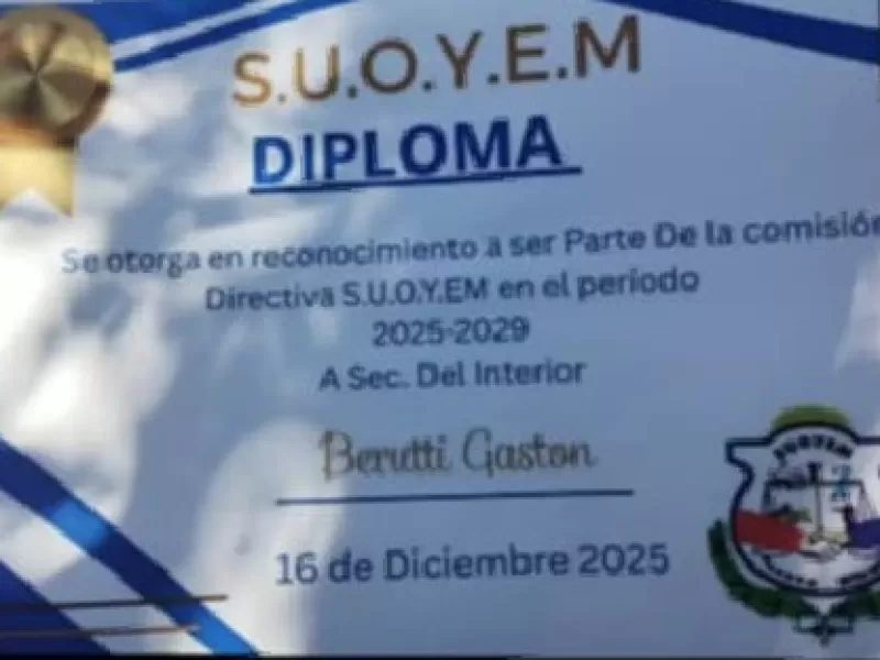 SUOYEM Entre R&iacute;os: un condenado por hurto integra la comisi&oacute;n y una ordenanza municipal abre interrogantes