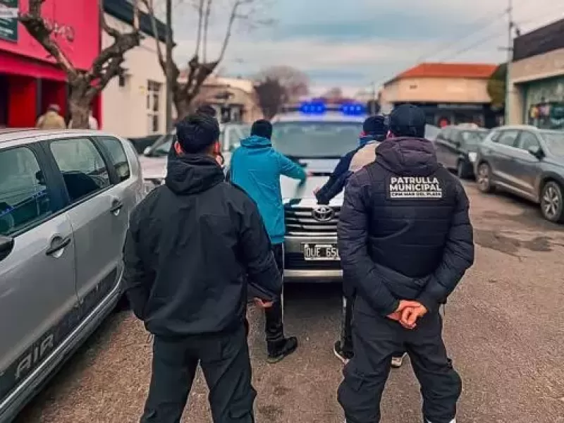 La Patrulla Municipal marplatense detect&oacute; a un delincuente del espacio p&uacute;blico incumpliendo una restricci&oacute;n de acercamiento