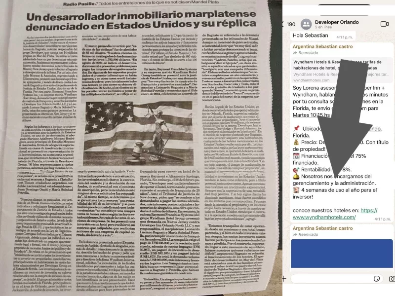 La estafa que cruzó fronteras: más de 200 inversores denuncian a una desarrolladora de Mar del Plata