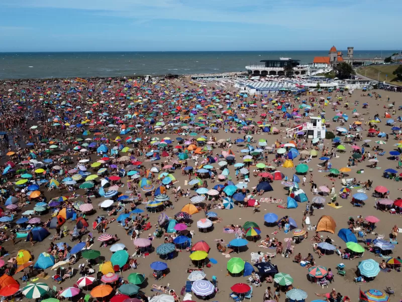 Mar del Plata: arribaron 521.659 turistas en lo que va de enero