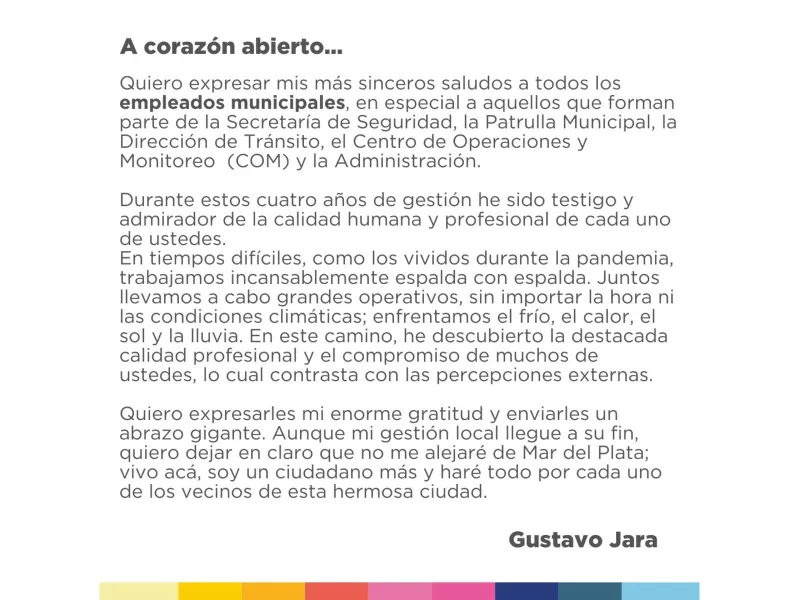El ex funcionario municipal Gustavo Jara trabajará en el Ministerio de Seguridad con Patricia Bullrich