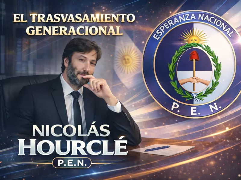 La propuesta de Nicol&aacute;s Hourcl&eacute; plantea romper con la grieta y reconstruir el Estado desde la comunidad