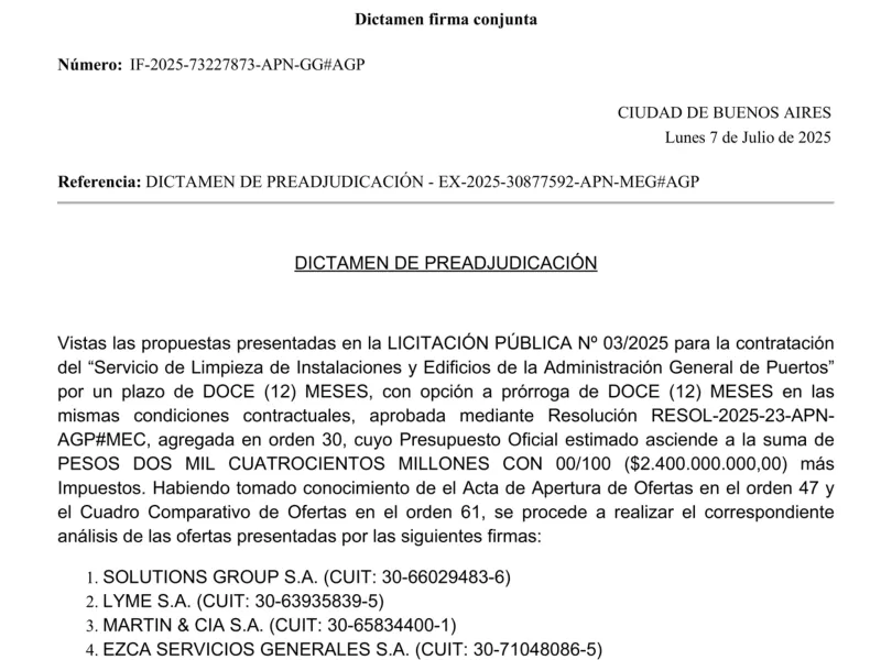 Limpieza a dedo: el escándalo que salpica a Benvenuto y favorece a Ezca, una empresa denunciada por explotar a sus empleados