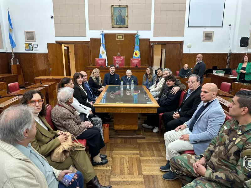 Reconocimiento al impulsor del sistema frutihortícola marplatense, el empresario Héctor Pellegrino
