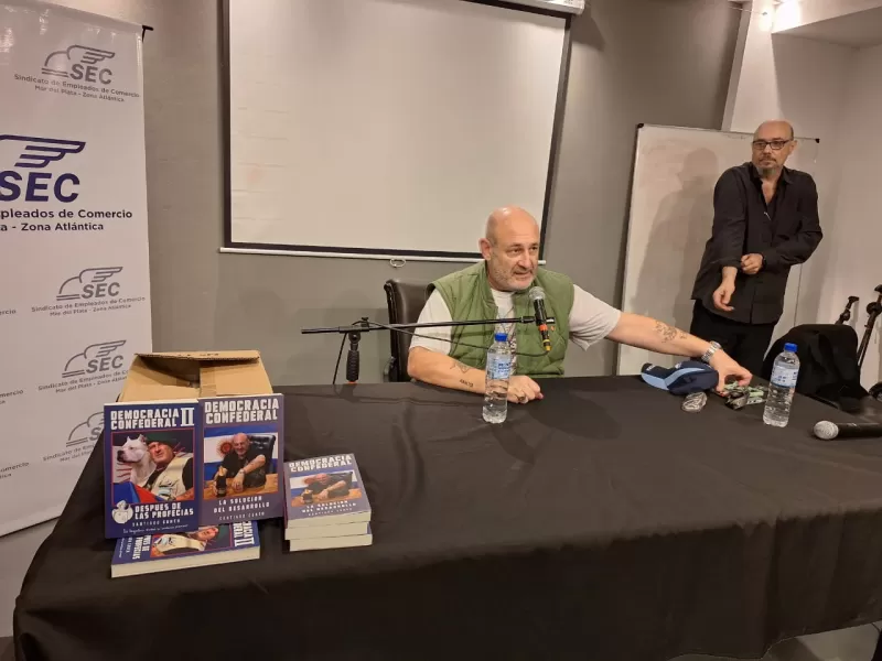 Con fuerte tono peronista, Santiago Cúneo lanzó su campaña en Mar del Plata
