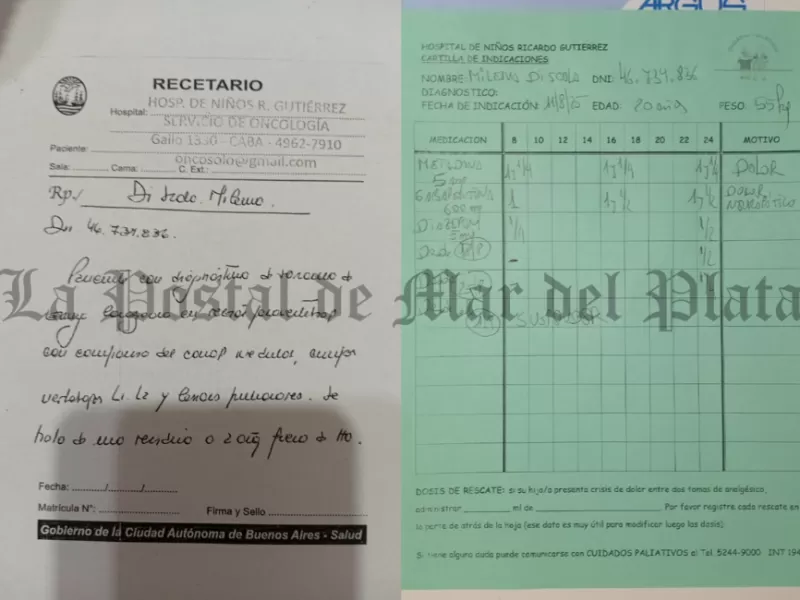 Milena enfrenta una recaída y su familia pide ayuda para sostener el tratamiento