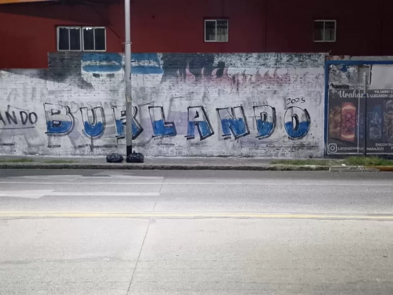 Tensión en General Pueyrredon: pintadas