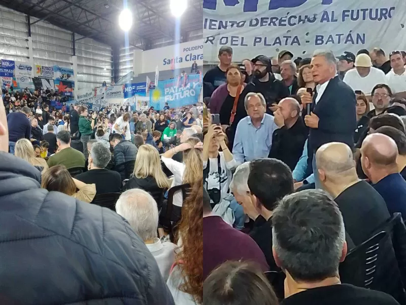 Mar Chiquita fue una caldera peronista: Pulti con Kicillof, Raverta ausente
