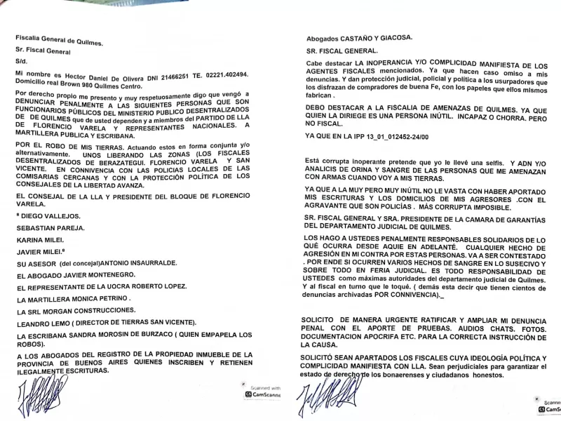 Denuncian irregularidades del armador bonaerense de Karina Milei