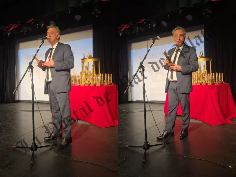 Alejandro Yapuncic recibió el Faro de Oro como mejor dirigente deportivo del año