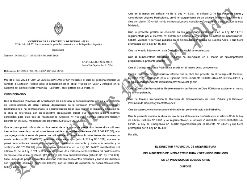 El Gobierno bonaerense de Kicillof le desvaría fondos a la Intendencia de La Plata para beneficiar la gestión de Alak