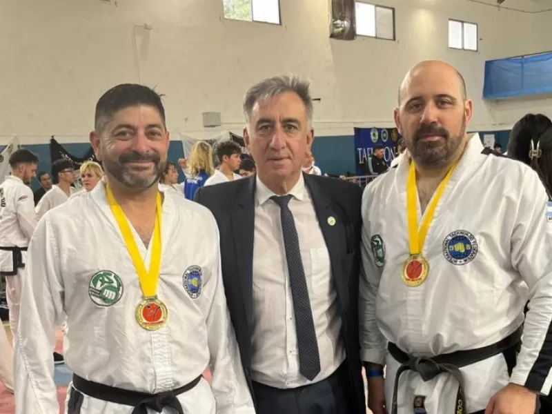 El equipo de Alejandro Yapuncic consigui&oacute; siete medallas en la Copa Ciudad de Ameghino de taekwondo
