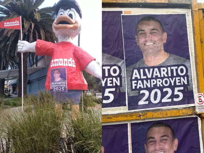¡Guillermo Moreno y "Alvarito" copan la vía pública en Mar del Plata!