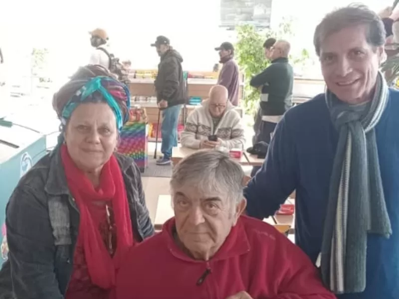 César Moraiz, al frente de una jornada solidaria y política en Mar del Plata