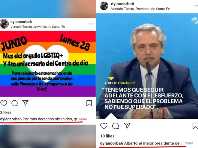 Santa Fe: un ex militante radical y pro cuarentena ahora opera en LLA y genera fuerte rechazo en Venado Tuerto