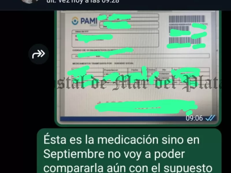 Una jubilada le reclamó por teléfono por los remedios al director nacional de PAMI