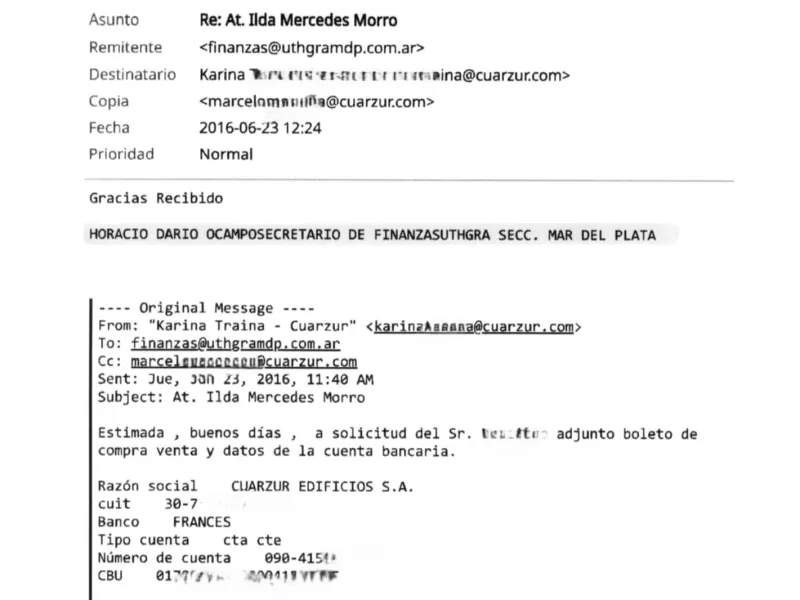 Mar del Plata: grave denuncia de UTHGRA contra Mercedes Morro, dirigente de Dante Camaño, por malversación de fondos