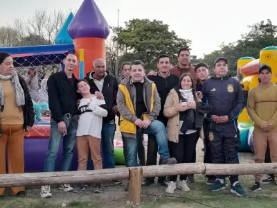 El santafesino Walter Eiguren recorrió barrios de Entre Ríos y prometió presencia territorial